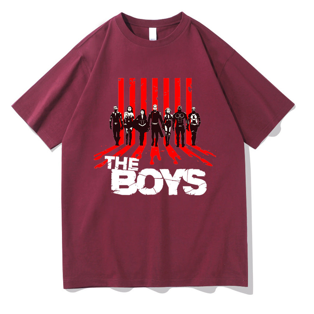 Casual The Boys Loose Short Sleeve Tee