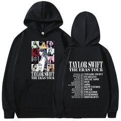 Casual Unisex Taylor Letter Loose Hoodie