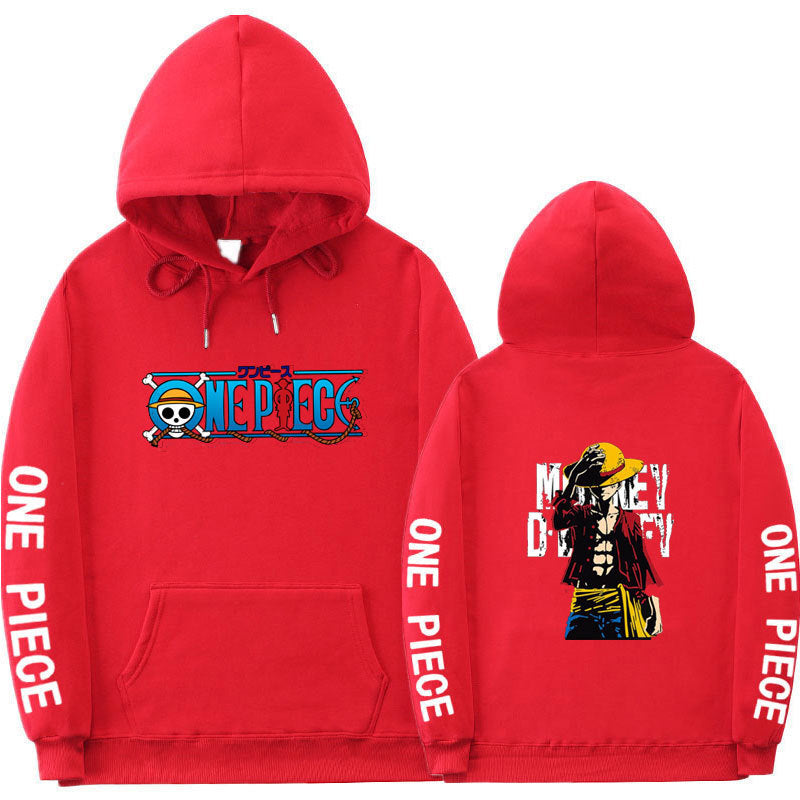 Men's and Women's Luffy Casual Sports Hoodie