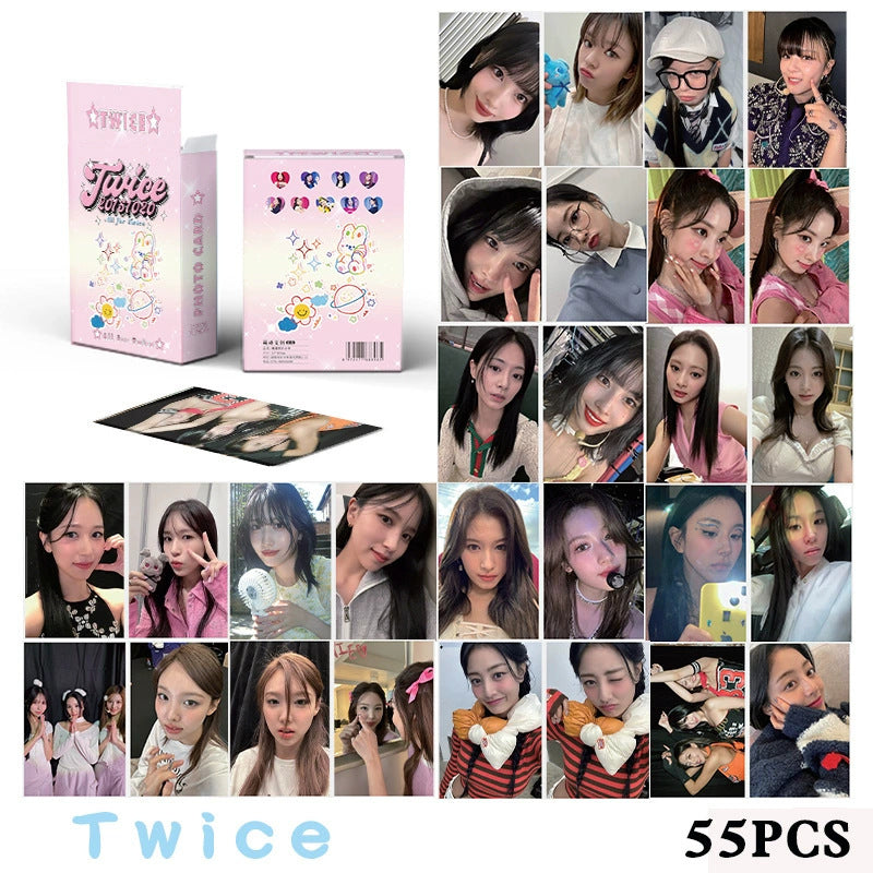 55 Pcs Kpop Lomo Card Collection