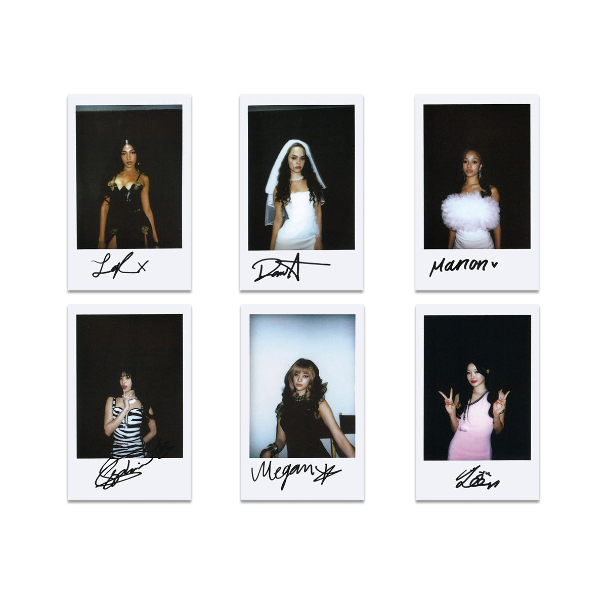 KATSEYE Polaroid Signature Photocard