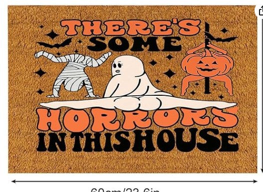 Horrors Funny Doormat