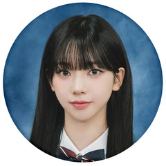 æ Student Photo Badge Mirror Keychain