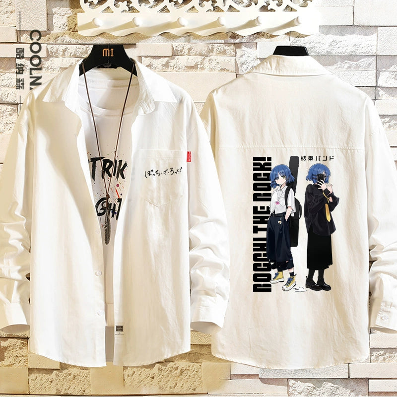 Unisex Anime Yamada Long Sleeve Shirt Thin Jacket