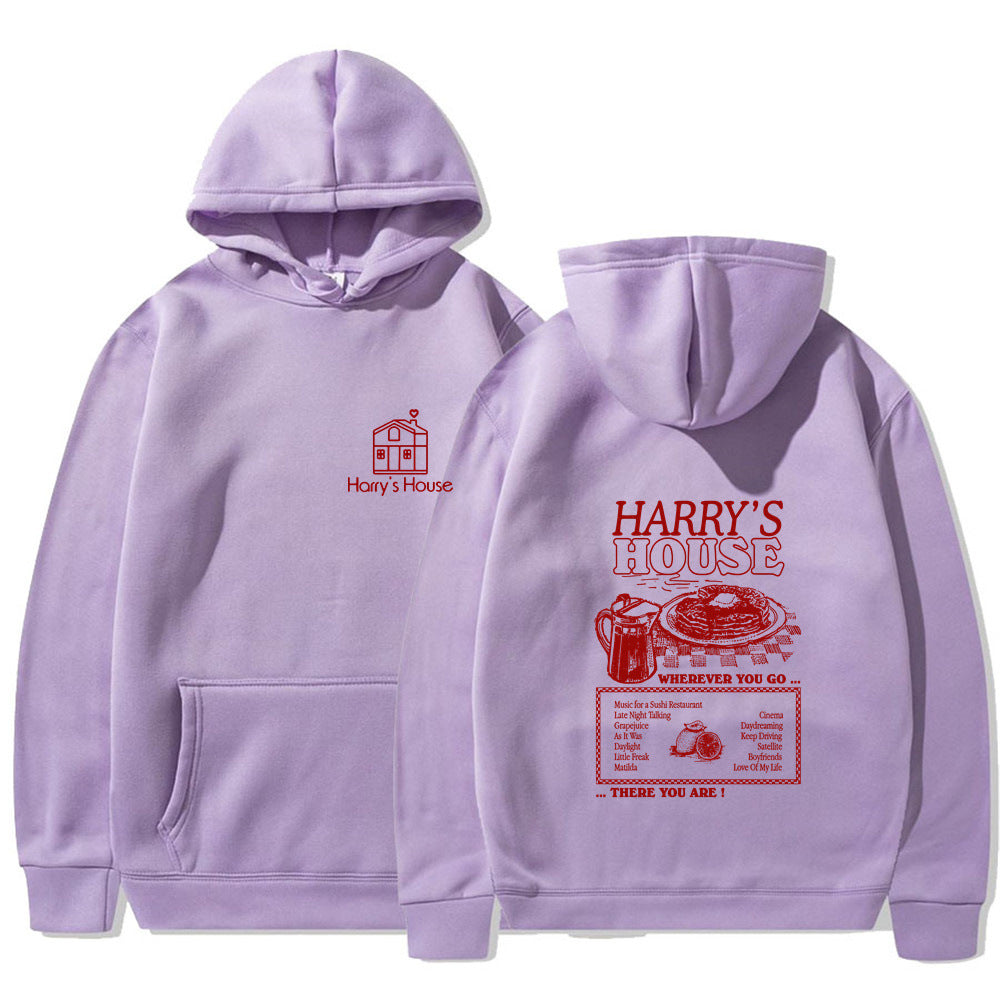 Unisex Harry's House Printed Relaxed Hoodie