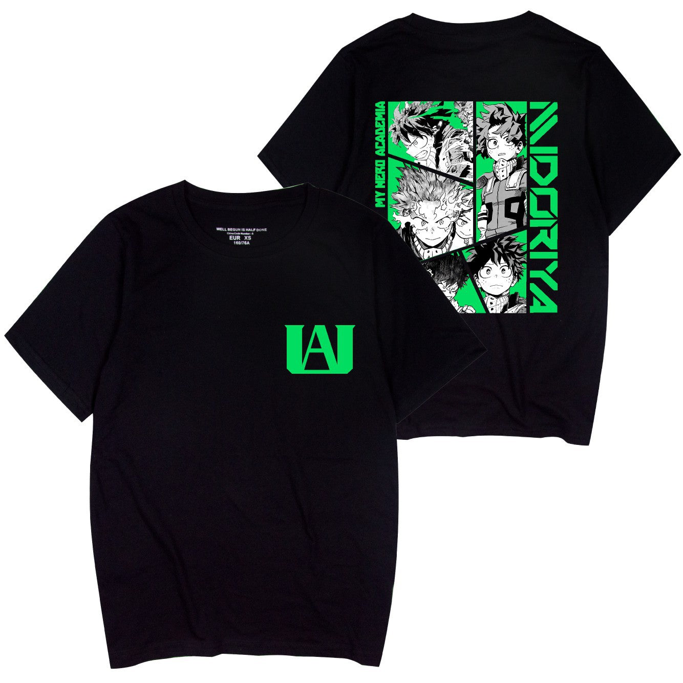 Casual Bakugou Anime Printed Loose T-Shirt