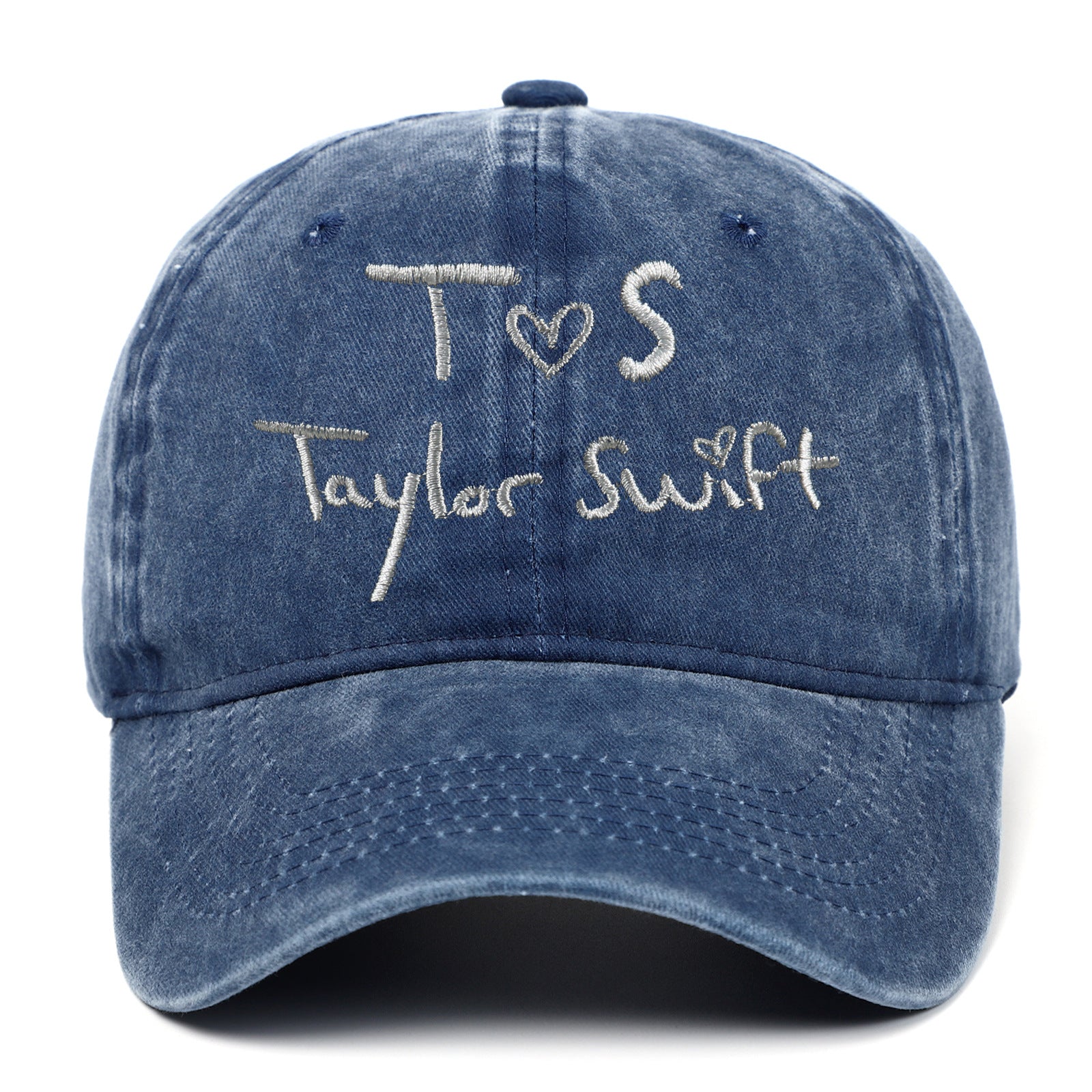 Taylor Embroidered Washed Baseball Cap