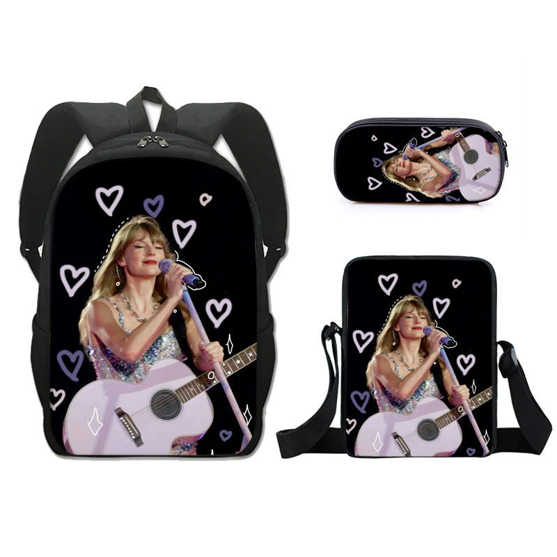 Children's Taylor School Backpack Pencil Bag Set