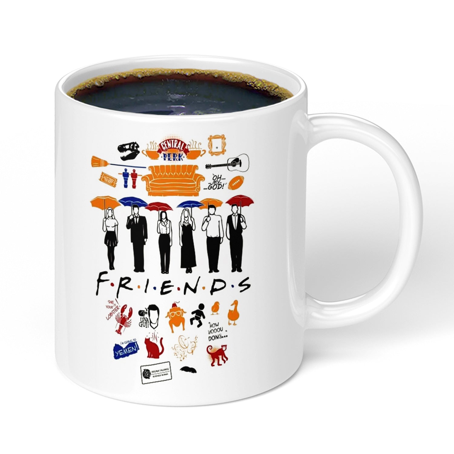 Creative Friends Ceramic Coffee Mug