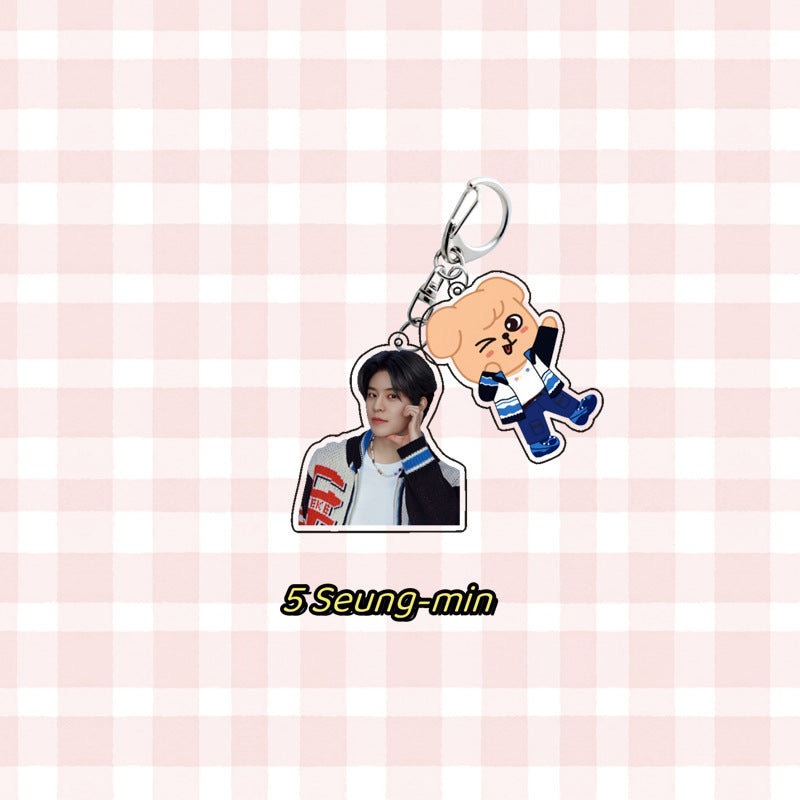 Cute Kpop Pendant Keychain