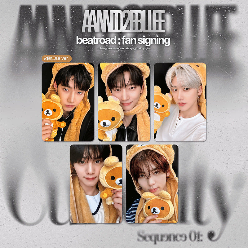 "Sequence 01 Curiosity" Bear Photocard Collection
