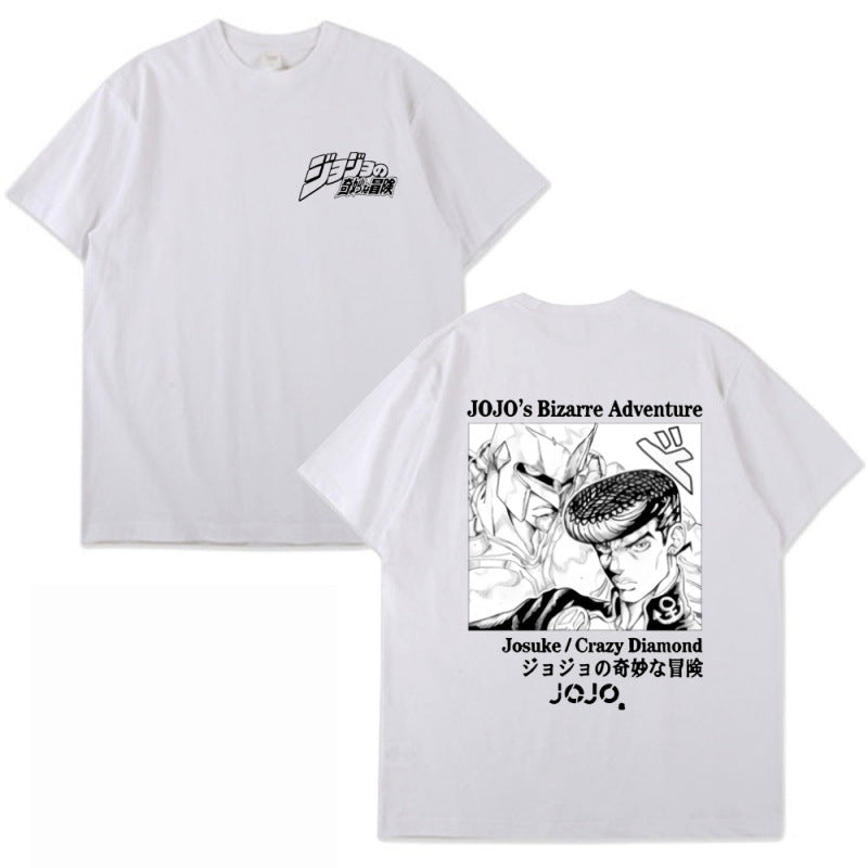 Unisex Jojo Graphic Pullover Short Sleeve T-shirt