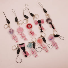 KPOP Cartoon Acrylic Keychain