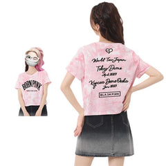 BORN PINK Short-sleeved Cotton T-shirt