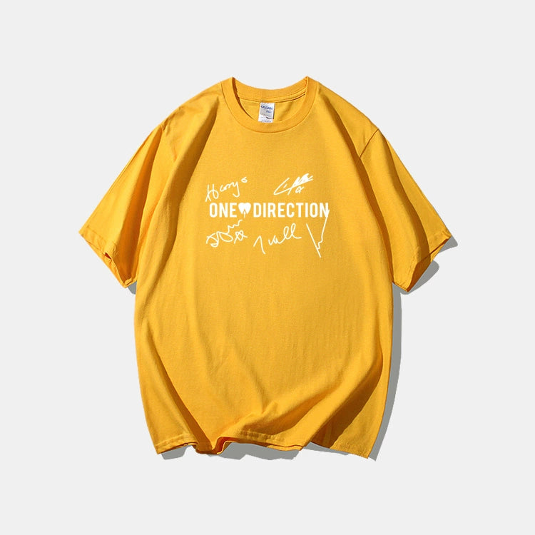 1D Signature Short Sleeve Crew Neck T-Shirt