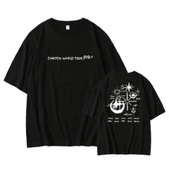 Unisex Kpop FATE Letter Loose T-shirt