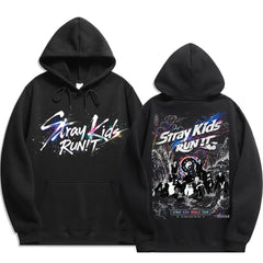 SKZ World Tour Run It Graffiti LOGO Hoodie
