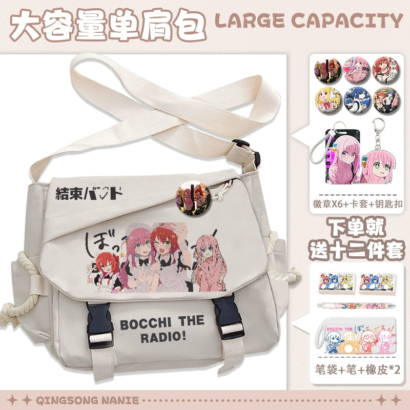 Women's Anime Messenger Shoulder Bag