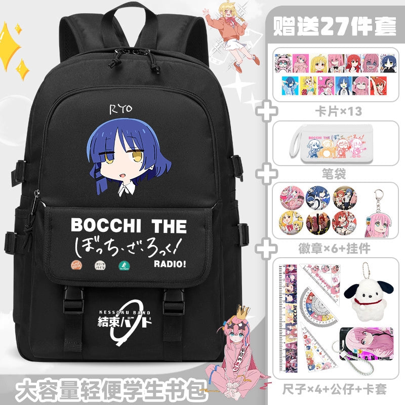 Large Capacity Waterproof Anime Backpack