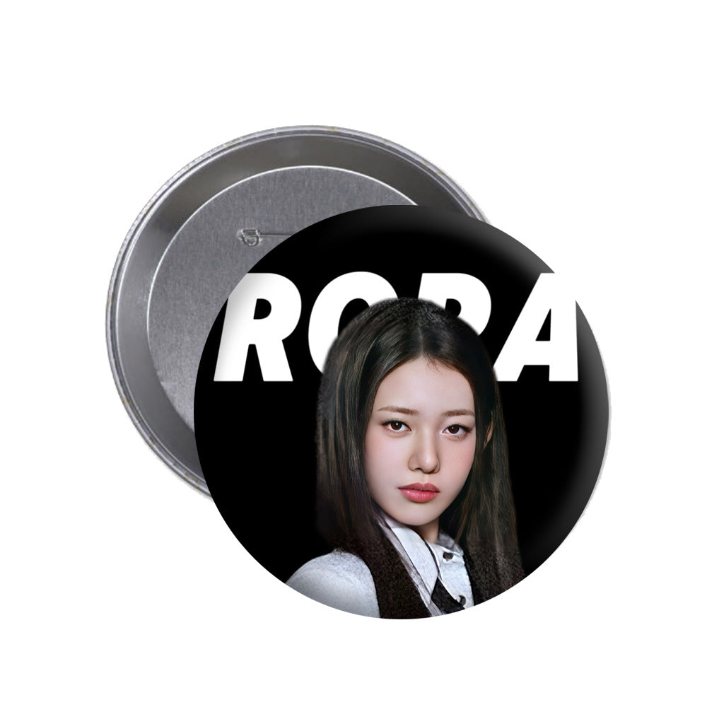 BABYMONSTER Name Badge Brooch