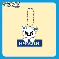 TWS Name Tag Bead Chain Acrylic Pendant