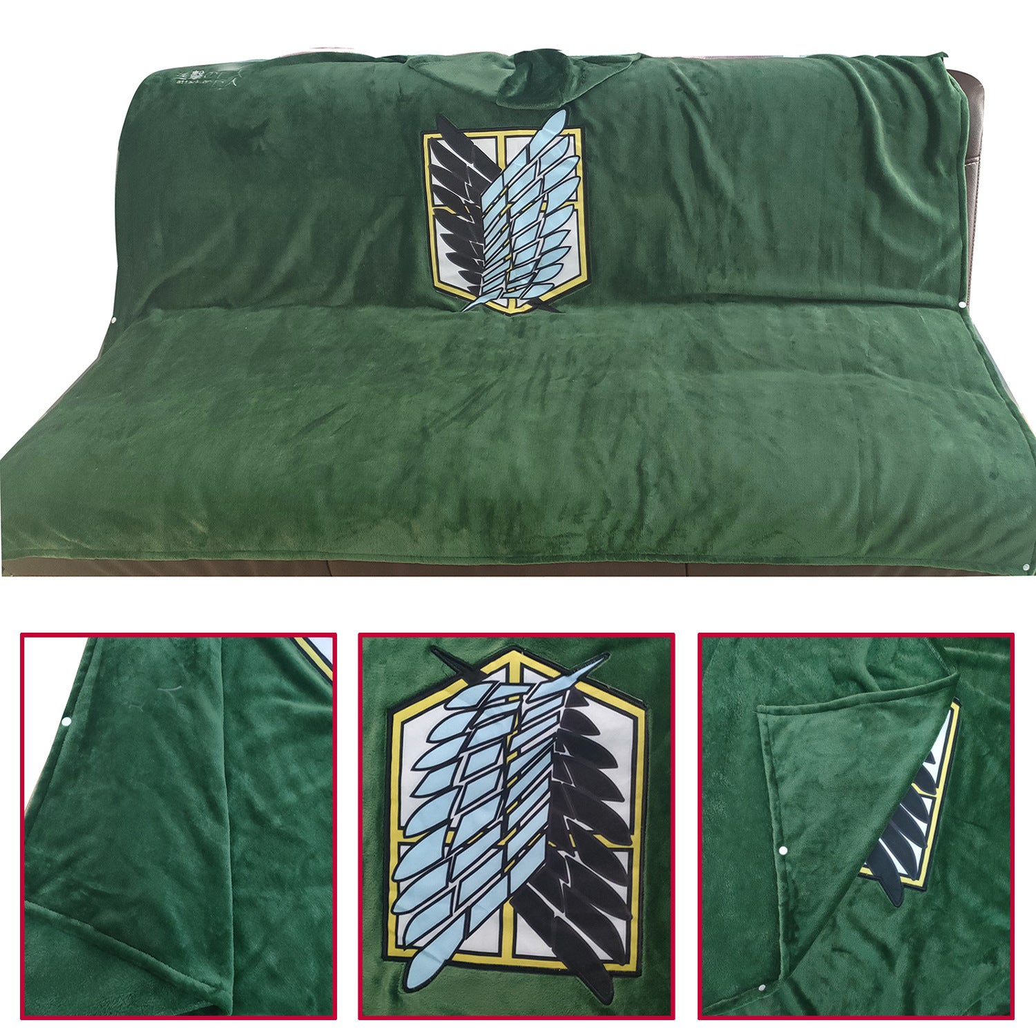 Casual Anime Blanket Cape