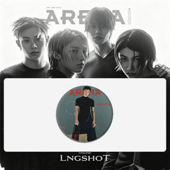 LNGSHOT Magazine Badge Mirror Keychain