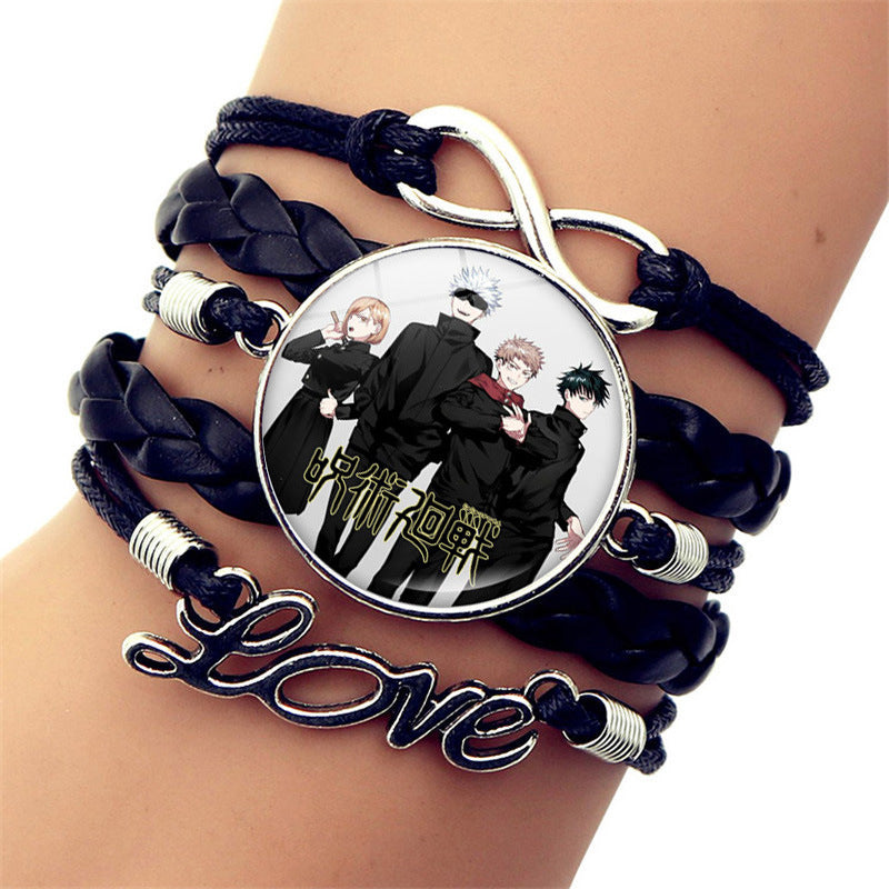 Casual Anime Weaving Multi-layer Bracelet