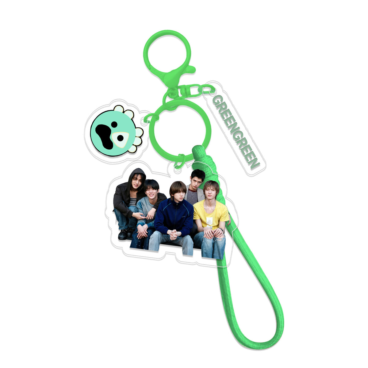 MARTIN JAMES JUHOON Acrylic Pendant Keyring