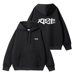 KPOP Letter Casual Pullover Hoodie Pants