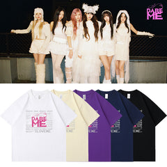DARE ME Graphic Cotton Short-sleeved T-shirt