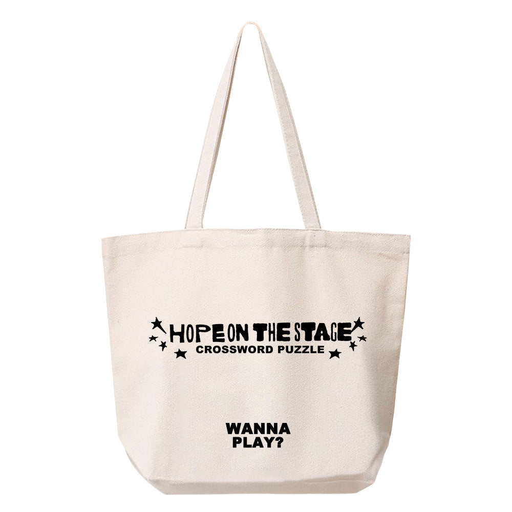 J-hope Logo Tote Canvas Handbag