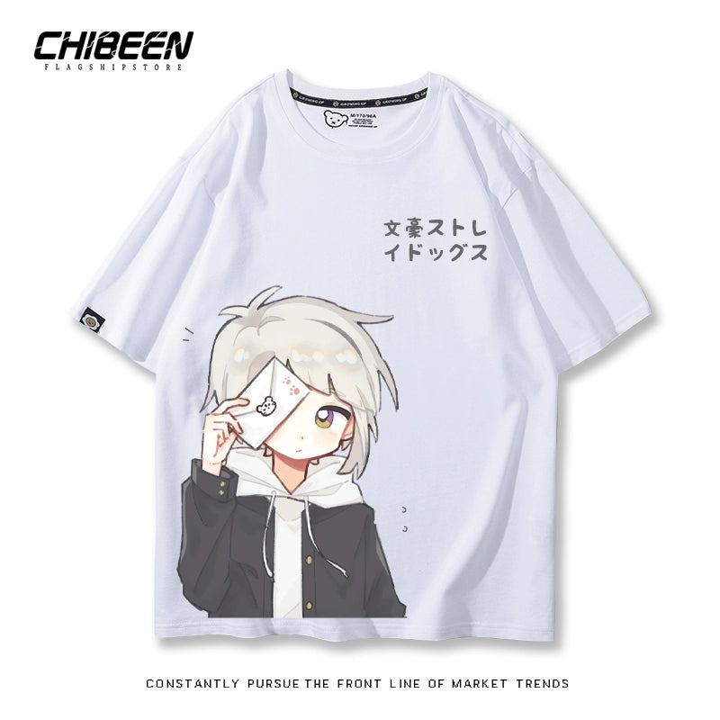 Casual Anime Summer Cotton T-Shirt
