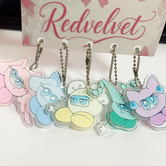 RV "COSMIC" Cartoon Acrylic Keychain Set
