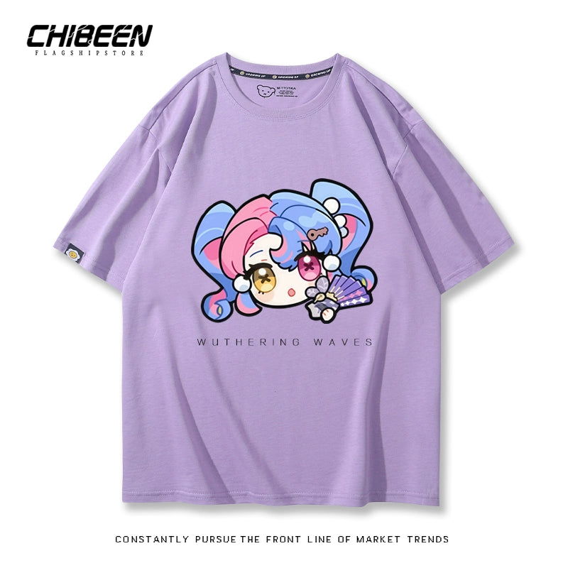 Versatile Game Emoji Short-sleeved T-shirt