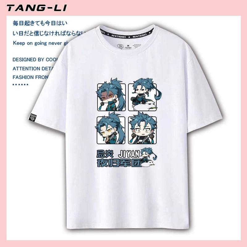 Casual Game Cotton Short Sleeve T-Shirt