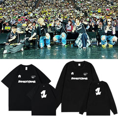 BND KNOCK ON Tour Cotton Long Sleeve T-Shirt