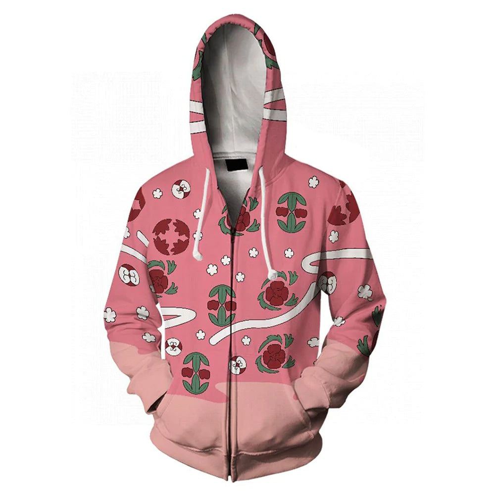 Unisex Anime Digital Print Cosplay Hoodie