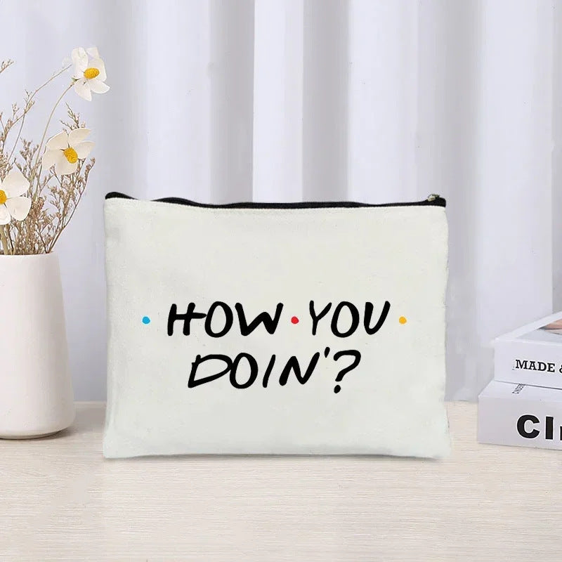 Friends Fan Makeup bag