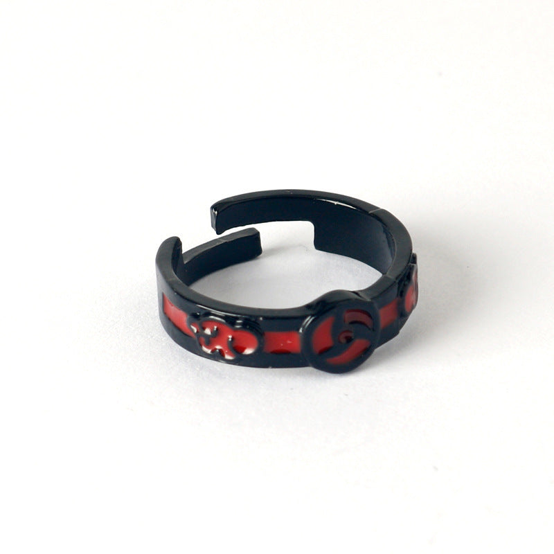 Trendy Uchiha Open Ring