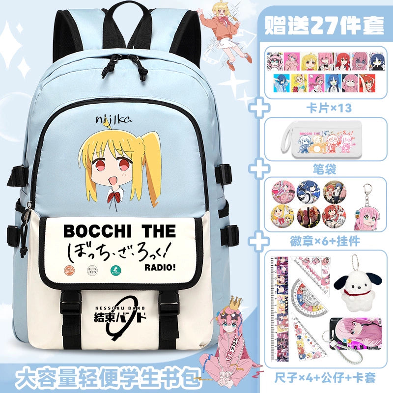 Large Capacity Waterproof Anime Backpack