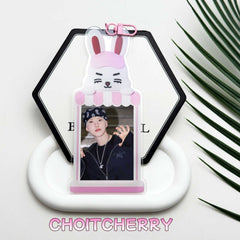 SVT Acrylic Card Holder Keychain Bag Pendant