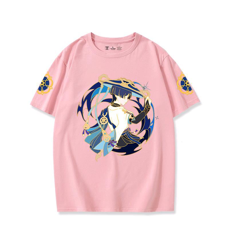 Unisex Game Scaramouche Cotton Short-sleeved T-shirt