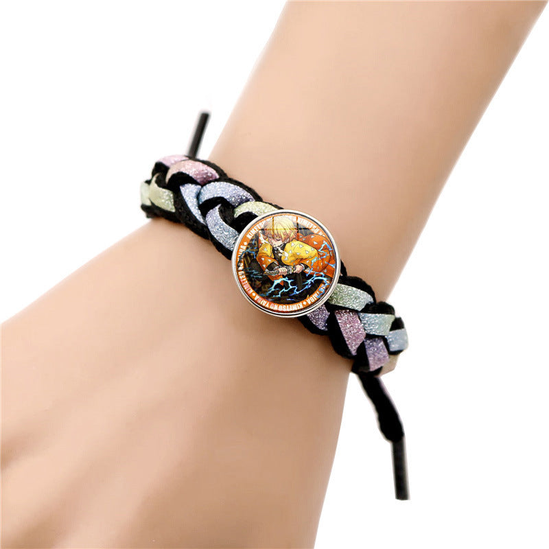 Casual Anime Woven Rope Bracelet