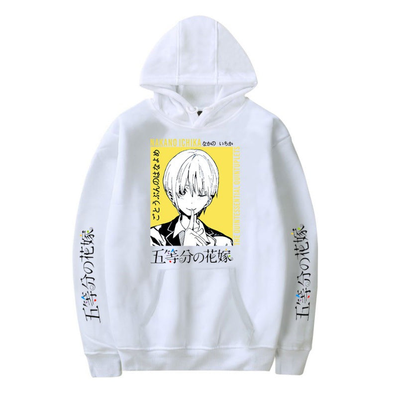 Unisex Anime Nakano Graphic Casual Hoodie