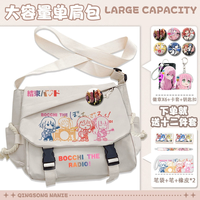 Women's Anime Messenger Shoulder Bag