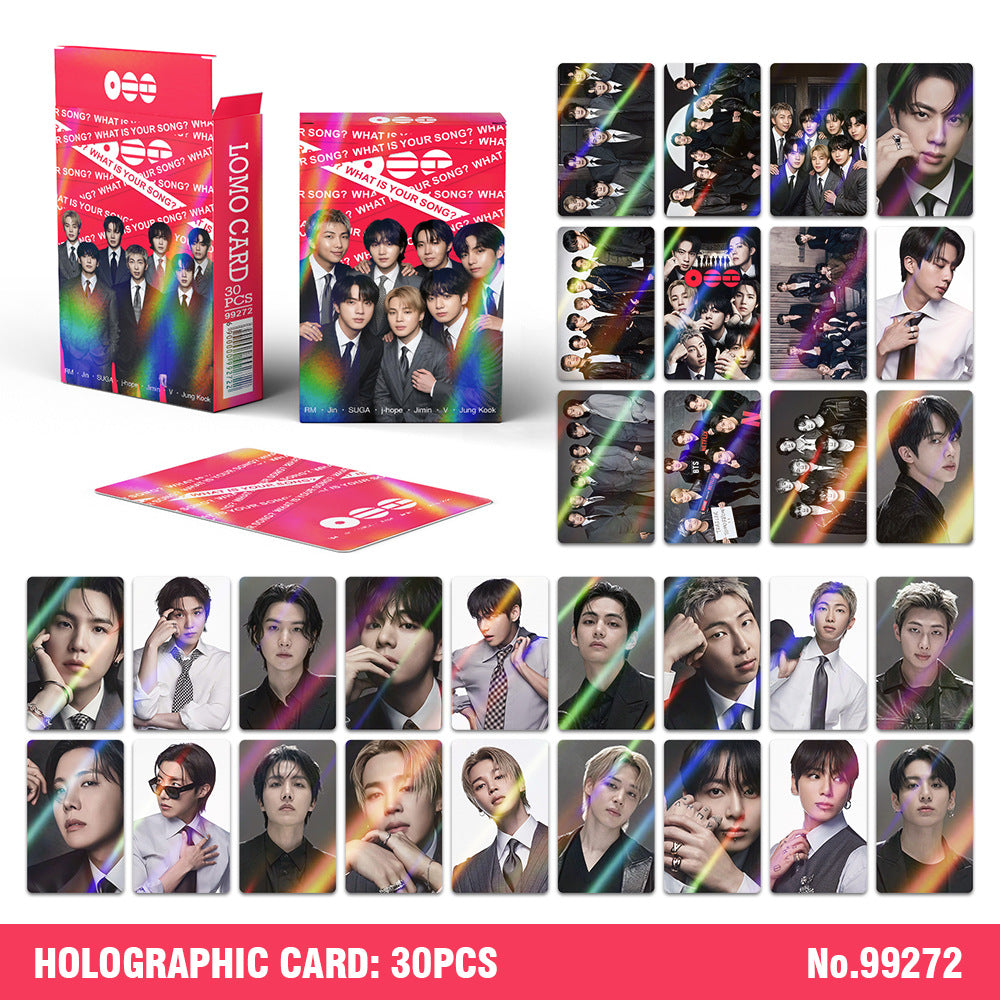 30PCS BANGTAN [ARIRANG] Album Holographic Photocard