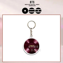 BANGTAN "ARIRANG" Vinyl Disc Pendant Acrylic Keychain