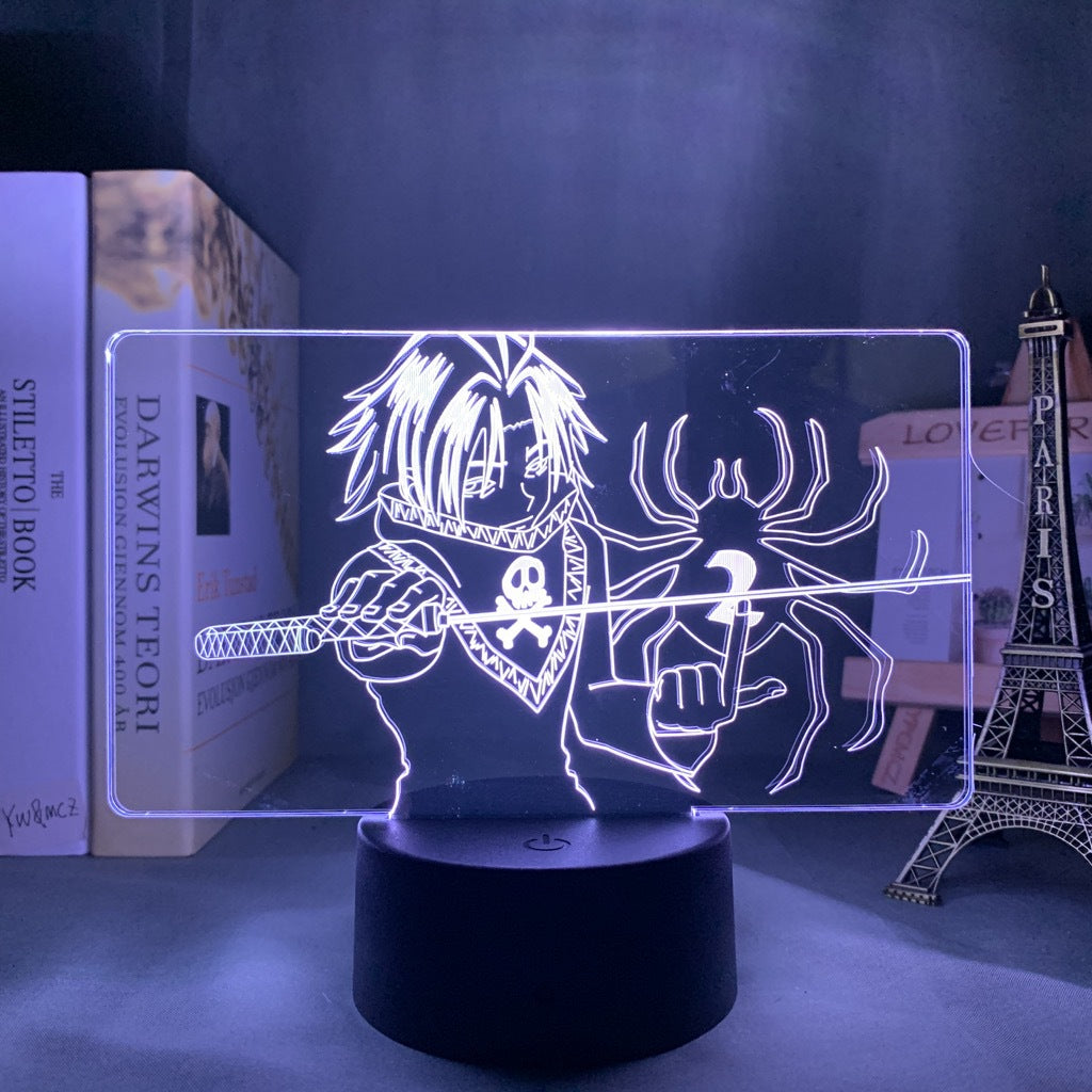 Colorful Anime Touch Remote Night Light
