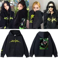 AE Album Lemonade Print Zipper Hoodie